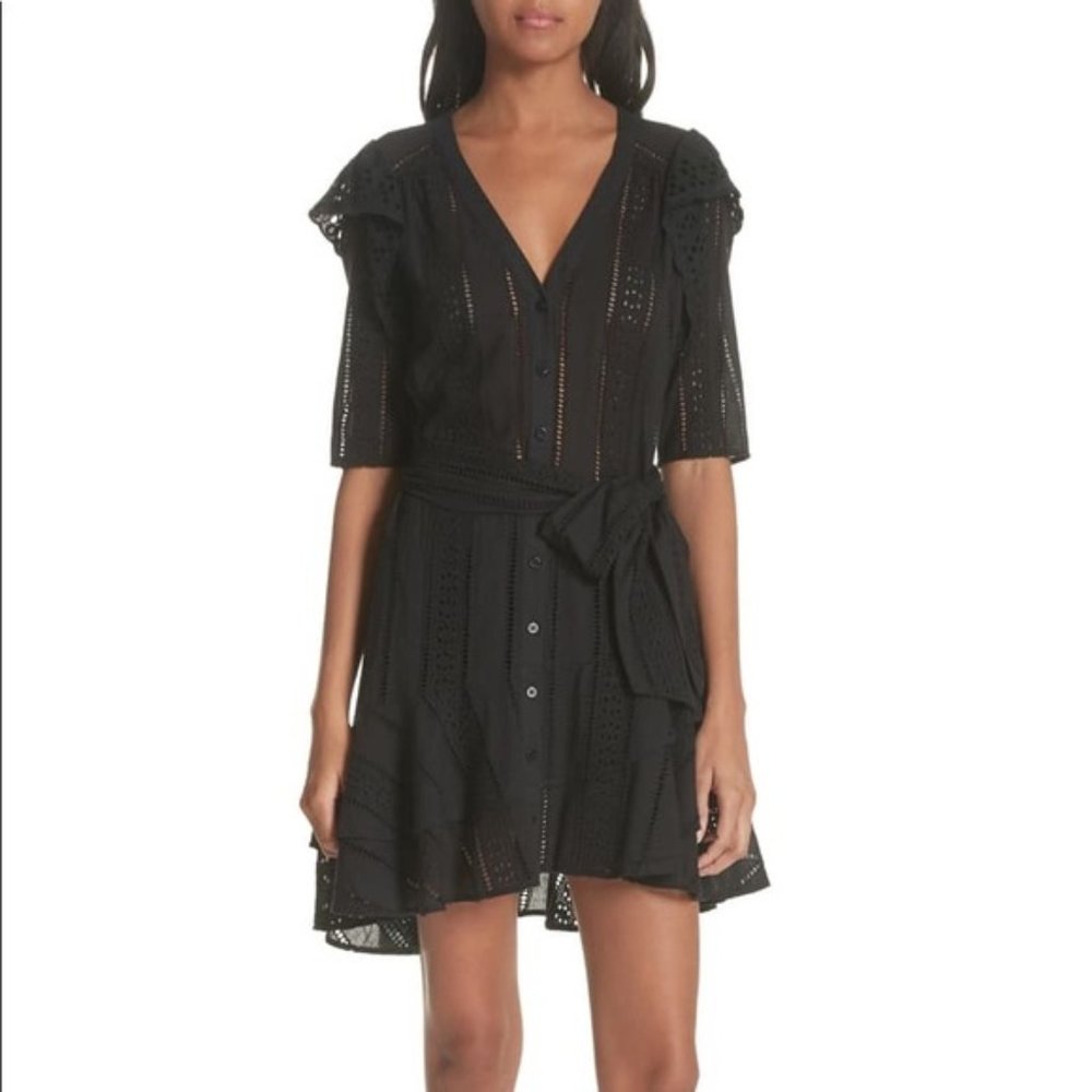 NWOT Veronica Beard Sima black dress